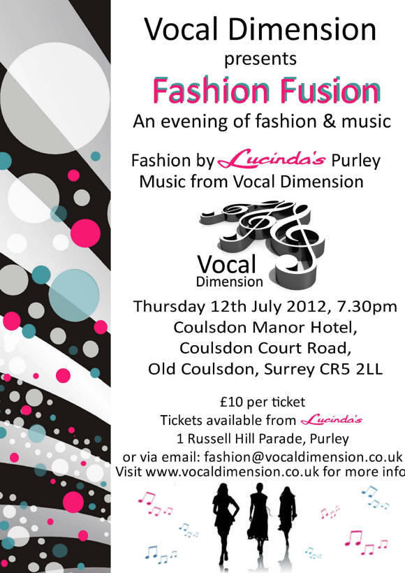 Vocal Dimension present Fashion Fusion