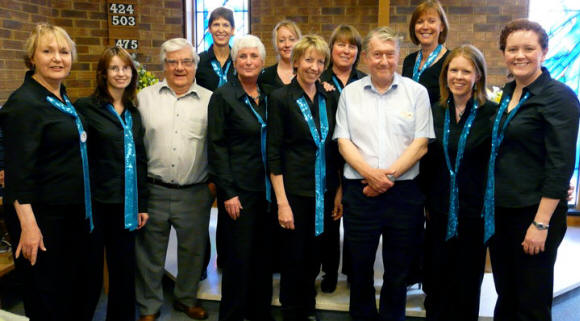 Some of the Chorus on Radio Redhill