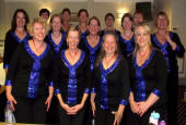 Vocal Dimension sing for the Rotary Club - London