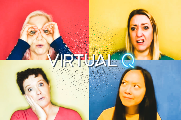 Virtual Q - , Jasmine (Tenor), Claire (Lead), Emma (Bari) and Fran (Bass) 