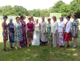 Wedding Singers - Shelley, Paul and their guests welcomed us to join the rest of their wonderful day
