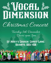 A evening of Christmas music with Vocal Dimension