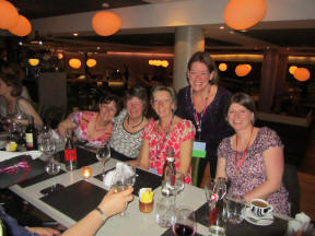 Vocal Dimension celebrating after the competition