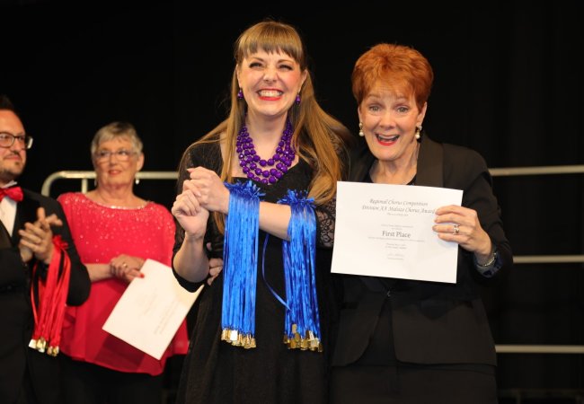 Vocal Dimension at an international competition