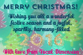 Merry Christmas from Vocal Dimension