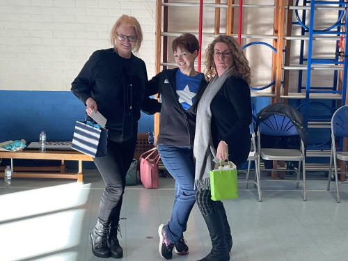 Nancy, Sandra and our brilliant Director, Valerie