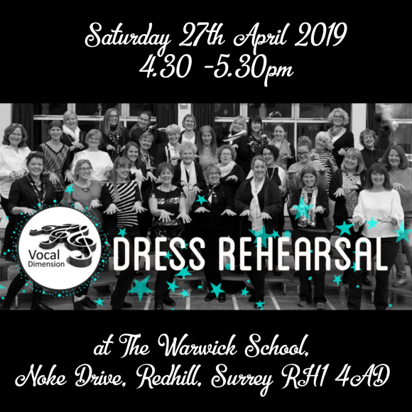 Dress Rehearsal 2019