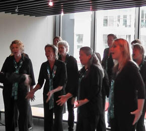 Vocal Dimension on stage