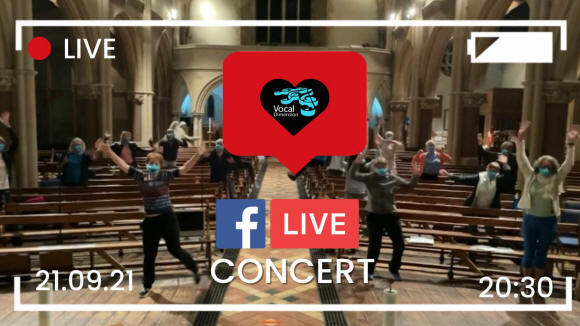 LIVE STREAM our September Song concert on Tuesday 21st September at 8.30pm 
