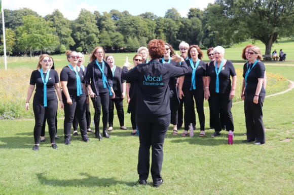 Vocal Dimension supporting St Catherine�s Hospice